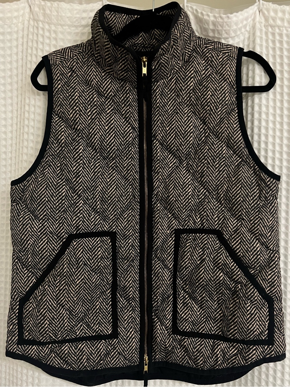 J. Crew Herringbone Vest